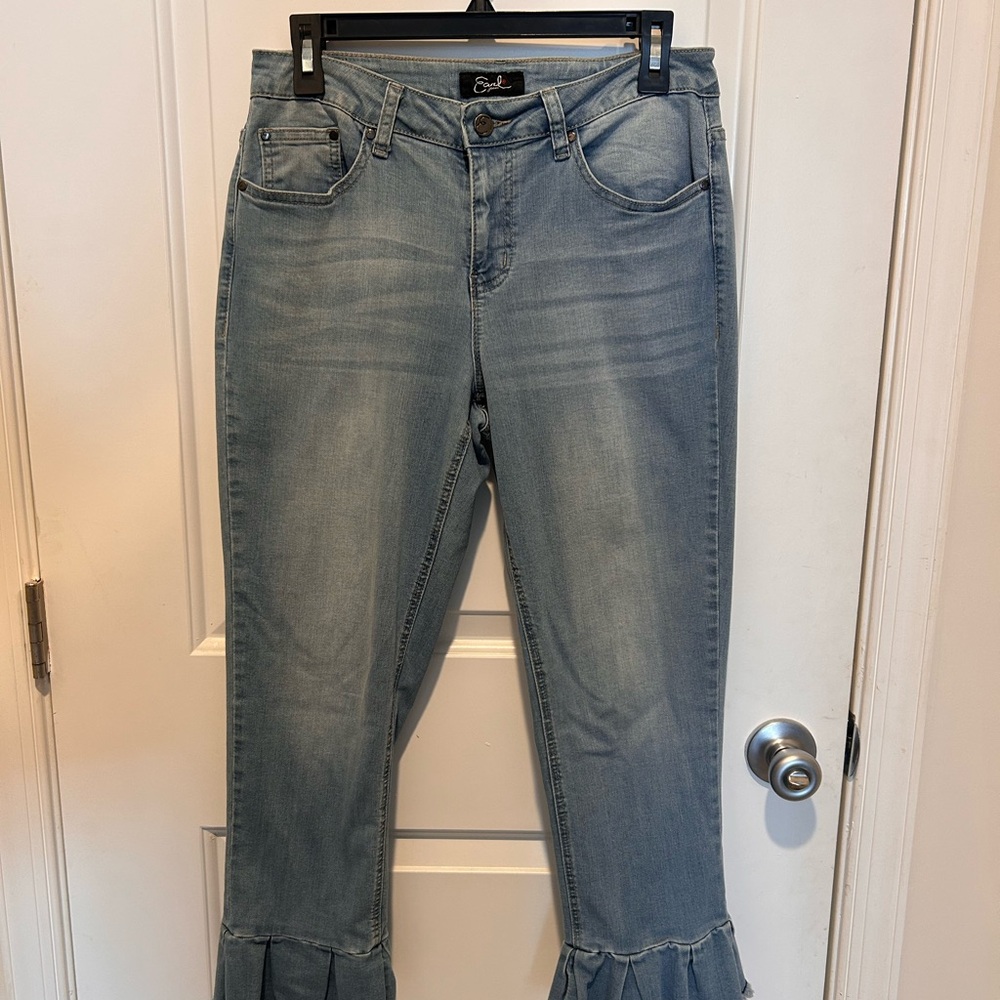 Earl Jeans Light Blue Flare Denim